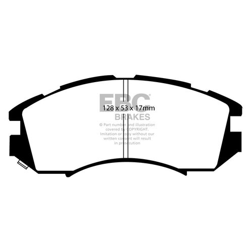 Колодки тормозные EBC Brake Disc DP819