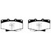 EBC Ultimax передние тормозные колодки для Toyota Land Cruiser 80/4 Runner/Hilux Surf (90-98)