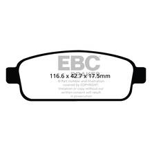 EBC Ultimax задние тормозные колодки для Opel Astra J/Zafira/Mokka/Chevrolet Cruze/Orlando/Trax