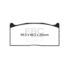 EBC колодки тормозные, DP5044NDX