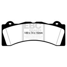EBC Bluestuff тормозные колодки для суппортов brembo