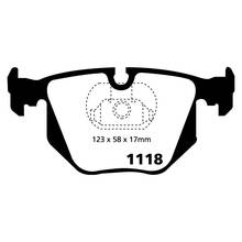 EBC Bluestuff Задние тормозные колодки для Range Rover 4.4/2.7td/2.9td (02-05)/BMW X5 (E53)/X3 