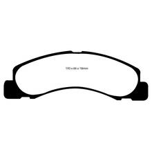 EBC Yellowstuff Передние тормозные колодки для Ford Excursion (00-05)
