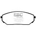 EBC Greenstuff передние тормозные колодки Kia Sorento (06-10) EBC Greenstuff передние тормозные колодки Kia Sorento (06-10)