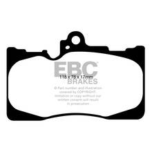EBC Yellowstuff передние тормозные колодки для Lexus RC/GS (05+)/IS (15+) (под 334/356мм диск)