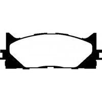 Brannor Ceramic передние тормозные колодки для Toyota Camry/Lexus ES (2007+)