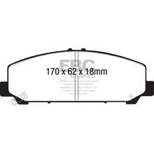 EBC Ultimax передние тормозные колодки для Infiniti QX56/QX80 (2011+)