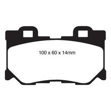 EBC Yellowstuff Задние тормозные колодки для Infiniti QX70/G37/FX37/FX50/M56/Nissan 370Z (Akebono)