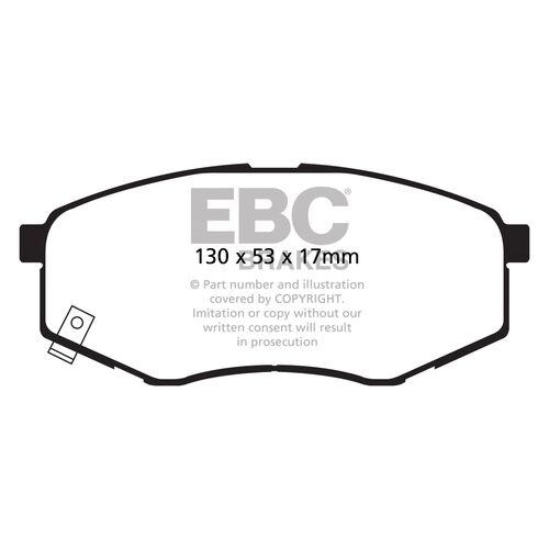ЕВС Greenstuff передние тормозные колодки для Kia Soul/Hyundai ix20 (2014+) ЕВС Greenstuff передние тормозные колодки для Kia Soul/Hyundai ix20 (2014+)