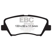 EBC Ultimax передние тормозные колодки для Kia Ceed (JD)/Hyundai i30 (GD/PD)/Veloster (под 280мм диск)