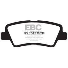 EBC Greenstuff задние тормозные колодки Hyundai Tucson (Mk3)/i20 (GB)/Kia Rio/Sportage (QL) (под 262-302мм диск)