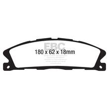 EBC Greenstuff передние тормозные колодки для Ford Explorer/Flex 3.5L (2013+) (под 352мм диск)