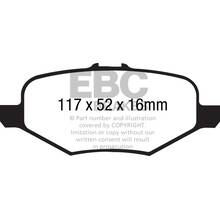 EBC Greenstuff задние тормозные колодки для Ford Explorer (mk5) (под 345мм диск)