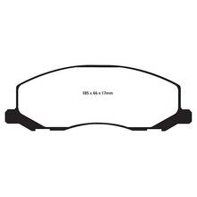 EBC Redstuff передние тормозные колодки для Opel Insignia/Saab 9-5 (под 337мм диск)