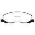EBC Redstuff передние тормозные колодки для Opel Insignia/Saab 9-5 (под 337мм диск) EBC Redstuff передние тормозные колодки для Opel Insignia/Saab 9-5 (под 337мм диск)