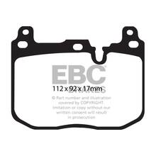 EBC RPX передние тормозные колодки для BMW M1/M2/M3/M4/1/2/3/4-ser (M performance)