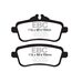 EBC Yellowstuff задние тормозные колодки Mercedes A45 AMG/CLA45/GLA45/SLC43/SLK55/E500/CLS500