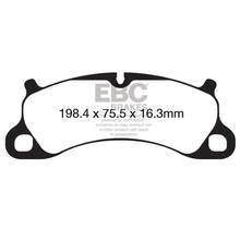 EBC Yellowstuff передние тормозные колодки для Porsche 911 (991) Carera S/4S/GTS