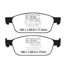 EBC Yellowstuff Передние тормозные колодки для Ford Focus 3 ST/Kuga mk2 (под 320 disk)