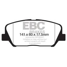 EBC Yellowstuff передние тормозные колодки для Kia Ceed/Optima (под 300мм диск)