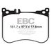 EBC Yellowstuff передние тормозные колодки для Mercedes CLS53/E53/S350-560/SL400-500 (c257/w213/w222/c217/r231)