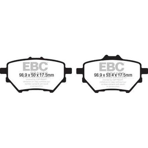 EBC Yellowstuff задние тормозные колодки для Peugeot 508/308/3008/Citroen C4/DS4/Berlingo/Opel Corsa (F) (под 268мм диск) EBC Yellowstuff задние тормозные колодки для Peugeot 508/308/3008/Citroen C4/DS4/Berlingo/Opel Corsa (F) (под 268мм диск)