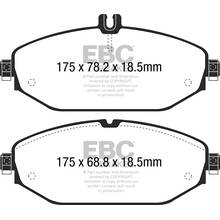 EBC Ultimax передние тормозные колодки для Mercedes C180-C400/E200-E250 (w205/w213/c238)