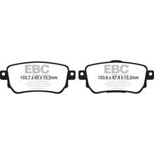 EBC Greenstuff задние тормозные колодки для Nissan X-trail (14+)/Qashqai (J11)/Leaf/Renault Kadjar/Koleos 2