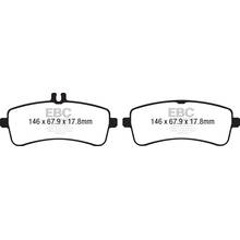 EBC Yellowstuff задние тормозные колодки для Mercedes AMG GT/GTS/S63/S65/SL63/SL65 (2015+)