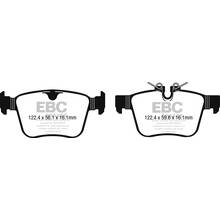 EBC Greenstuff задние тормозные колодки для Jaguar F-pace/E-pace/XE/XF/Evoque/Velar/S90/XC90