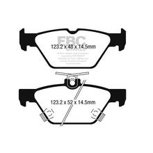 EBC Yellowstuff задние тормозные колодки для Subaru Levorg/XV/Outback (mk5-6) (под 285/300мм диск)