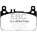 EBC Greenstuff передние тормозные колодки для Mercedes S300d Hybrid (w222) (под Brembo) EBC Greenstuff передние тормозные колодки для Mercedes S300d Hybrid (w222) (под Brembo)