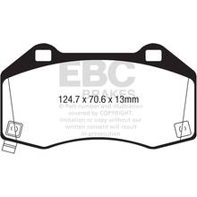 EBC Bluestuff передние тормозные колодки для MAZDA MX5 (for Brembo) (ND) (2015+)