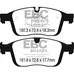 EBC Greenstuff передние тормозные колодки для Volvo XC60 2.0/2.4t (15-17) (под 324мм диск) EBC Greenstuff передние тормозные колодки для Volvo XC60 2.0/2.4t (15-17) (под 324мм диск)