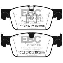 EBC Yellowstuff передние тормозные колодки для Volvo S90/V90/XC60 (mk2)/V60/S60 (mk3) (под 296/322мм диск)