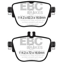 EBC Yellowstuff задние тормозные колодки для Mercedes E300/E350/CLS (w213/c257/c238)