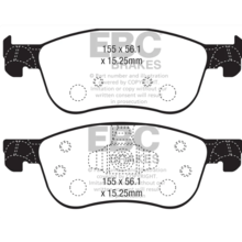 EBC Bluestuff передние тормозные колодки для Ford Fiesta ST/1.0-1.5L (mk8) (for 262/278mm disc) 