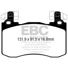 EBC yellowstuff передние тормозные колодки для Kia Stinger 3.3L/Genesis G70 (под 350мм диск)