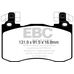 EBC yellowstuff передние тормозные колодки для Kia Stinger 3.3L/Genesis G70 (под 350мм диск)