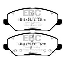 EBC Greenstuff передние тормозные колодки для Kia Ceed (CD)/xCeed/i30 (PD) (под 288/305мм диск)