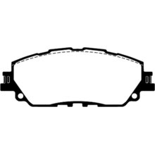 ЕВС Greenstuff передние тормозные колодки для Toyota Camry v70/Rav 4/Lexus ES (2018+) (под 305мм диск)
