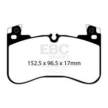 EBC Yellowstuff передние тормозные колодки для Land Rover Defender (mk2)/Discovery (mk5)/Range Rover/ Sport 2.0/3.0L (под 363мм диск) (2018+)