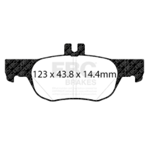 EBC Greenstuff задние тормозные колодки для Mazda 3 (BP)/CX30 (19+) EBC Greenstuff задние тормозные колодки для Mazda 3 (BP)/CX30 (19+)