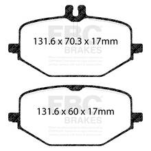EBC Yellowstuff задние тормозные колодки для Mercedes GLE300-450/GLE53/GLS350-GLS63/G350d/400d (w167/c167/x167/w463a)