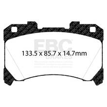 EBC Yellowstuff передние тормозные колодки для Toyota Yaris GR (20+)