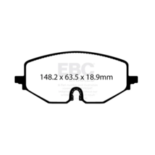 EBC Yellowstuff Передние тормозные колодки для Skoda Octavia A8/Cupra Leon/VW Golf 8/Caddy/Audi A3 (8y) (2020+) (под 288мм диск)