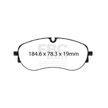 EBC Ultimax передние тормозные колодки для VW ID4/ID5/ID7/Audi Q4 etron/Skoda Elroq/Enyaq iV (под 358мм диск)