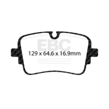 EBC Bluestuff задние тормозные колодки Audi Q7/SQ7/SQ8/E-tron/S6/S7/S8/Touareg (4M/D5/C8) (под 350мм диск)