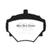 EBC Greenstuff задние тормозные колодки для Range Rover (70-85)/Defender 90 (91-16) (под 290мм диск) EBC Greenstuff задние тормозные колодки для Range Rover (70-85)/Defender 90 (91-16) (под 290мм диск)