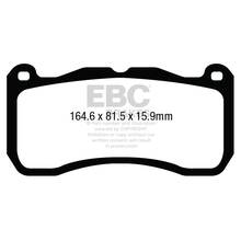EBC Yellowstuff передние тормозные колодки для Ford Mustang 5th 5.8L Shelby GT500 (под 380мм диск)